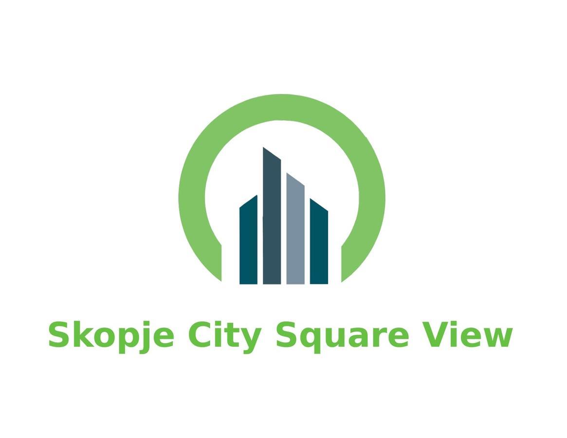 Skopje City Square View Bagian luar foto